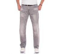 Miracle of Denim M.O.D Herren Jeans Thomas Comfort, Farbe:Different Grey, W38, L34