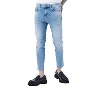 Miracle of Denim M.O.D MOD, Alex Tapered Cropped, 7/8 Herren Jeans Hose Stretchdenim Born Blue W 33 L 28
