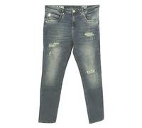 Miracle of Denim M.O.D, MOD, Alvin Tapered, Herren Jeans Hose Stretchdenim Acquit Blue W 36 L 32