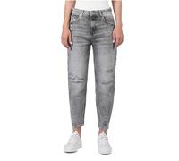 Miracle of Denim M.O.D MOD, Coco Chino Ballon, 7/8 Damen Jeans Stretchdenim Brick Grey W 29 L 28