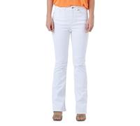 Miracle of Denim M.O.D MOD, Sina Bootcut High, Damen Jeans Stretchdenim White W 30 L 32