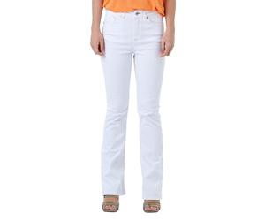 Miracle of Denim M.O.D MOD, Sina Bootcut High, Damen Jeans Stretchdenim White W 34 L 34