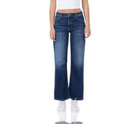 Miracle of Denim M.O.D Nicola Damen Wide Leg Jeans Echo Blau - Wide Leg Damenjeans, Blaue Baumwolle Jeans, lässige Hose, komfortable Damenhose, entspannte Casual Jeans, vielseitig kombinierbar