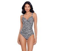 Miraclesuit Damen-Badeanzug, Standard, Shore Leave Siren, einteiliger Badeanzug, Schwarz/Weiß, 38