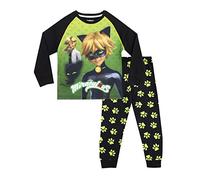 Miraculous Jungen Schlafanzug Cat Noir Mehrfarbig 116