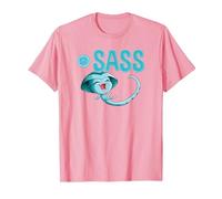 Miraculous Ladybug Kwamis Collection Sass Power T-Shirt, Herren, Rosa, XL