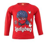 Miraculous Ladybug Mädchen Langarmshirt Rot 116