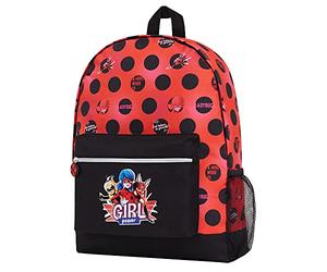 Miraculous Ladybug Rucksack Kinder, Schulrucksack Mädchen, Kindergartenrucksack Mädchen, Girl Power Rucksack Mädchen