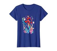 Miraculous Ladybug Summer Aqua You Can Do It T-Shirt, Damen, Königsblau, XS