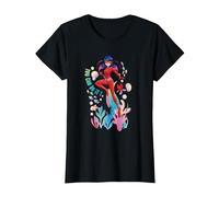 Miraculous Ladybug Summer Aqua You Can Do It T-Shirt, Damen, Schwarz, XL