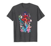 Miraculous Ladybug Summer Aqua You Can Do It T-Shirt, Herren, Anthrazit Meliert, XL