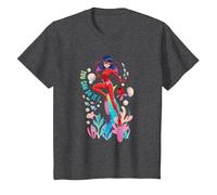 Miraculous Ladybug Summer Aqua You Can Do It T-Shirt, Kinder, Anthrazit Meliert, 98