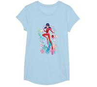 Miraculous Ladybug Summer Aqua You Can Do It T-Shirt, Mädchen, Himmelblau, S