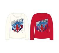 Miraculous Langarm-Shirt | "Ladybug" | Rot oder Weiß | Größen 116–146