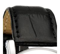 Miraval Fun-Armbanduhr mit Lederarmband Funkuhr 42 mm Leder 20 mm Funksignal DCF77 Herrenarmbanduhr Damenarmbanduhr Digitale & Analoge Anzeige