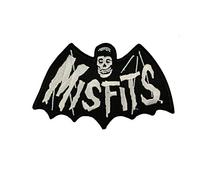 Misfits Bat Fiend, Officially Licensed, Iron-On / Sew-On, Embroidered PATCH - 2.7" x 4.5"