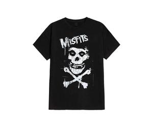 Misfits - Bones - T-Shirt - Schwarz - L - 100% Baumwolle Schwarz L
