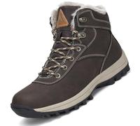 Mishansha Damen Herren Winterschuhe Warm Gefüttert Winterstiefel Wasserdicht Trekking Wanderschuhe 40 EU