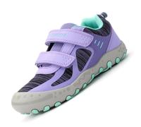 Mishansha Kinder Trekkingschuhe, Atmungsaktiv Wanderschuhe Jungen rutschfest Turnschuhe Mädchen Outdoor Sportschuhe, Lila 38EU