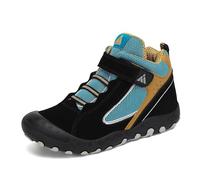 Mishansha Kinderschuhe Jungen Bequem Turnschuhe Trekkingschuhe Kinder rutschfest Wanderschuhe Mädchen Freizeit Sportschuhe Unisex,Schwarz 33EU
