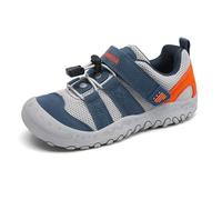 Mishansha Sportschuhe für Jungen Mädchen Atmungsaktiv Mesh Trekkingschuhe für Outdoor Alltag Blau 36EU