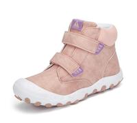 Mishansha Wanderschuhe Kinder Freizeit Turnschuhe Mädchen Leicht Trekkingschuhe Atmungsaktiv Sport Outdoorschuhe,Blassrosa 34EU