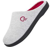 Mishansha Warme Hausschuhe Herren Pantoffeln Damen Winter Bequeme Memory Foam Schlappen 42-43 EU