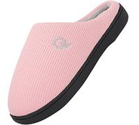 Mishansha Warme Hausschuhe Herren Pantoffeln Damen Winter Bequeme Memory Foam Schlappen 42-43 EU