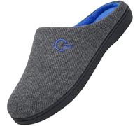 Mishansha Warme Hausschuhe Herren Pantoffeln Damen Winter Bequeme Memory Foam Schlappen 44-45 EU