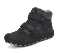Mishansha Winterstiefel Unisex Kinder Gefüttert Gr.24-38 | Schneestiefel, Winterboots, Kinderstiefel, Jungen, Mädchen, Warm, Rutschfeste, Outdoor, Wander