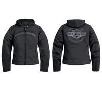 Miss Enthusiast 3-in-1 Outerwear Damen Jacke, L L schwarz