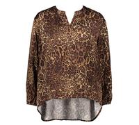 miss goodlife Bluse "Leo" in Hellbraun - Größe L | Damen Blusen