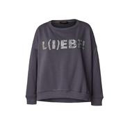 Miss Goodlife Damen Sweatshirt, L(I) EBE Snake V-Neck, MG12947, Anthracite/Black, M