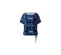 Miss Lagotte - Lebendiges Statement: Das Print-Shirt von Miss Lagotte blau mehrf. - Gr. - 42