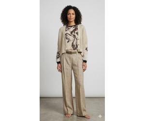 Miss Lagotte - Miss Lagotte Grobstrick-Cardigan - Luftige Eleganz in verkürzter Form beige - Gr. - 38