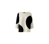 Miss Lagotte - Miss Lagotte Pullover - Markanter Print und angenehmer Tragekomfort offwhite - Gr. - 38