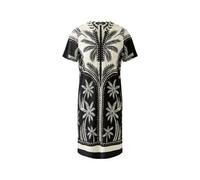 Miss Lagotte - Sommerkleid mit Palmen-Print - Lässiger Urlaubslook | Easy like Sunday Morning schwarz-mehrf. - Gr. - 36