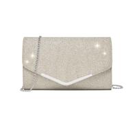 Miss Lulu Clutch Damen Abendtasche Elegante Kettentasche Damen Tasche Clutch Bag Handtasche Hochzeit Umhängetasche Mädchen klein Umhängetasche