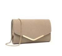 Miss Lulu Clutch Damen Abendtasche Elegante Kettentasche Damen Tasche Clutch Bag Handtasche Hochzeit Umhängetasche Mädchen klein Umhängetasche