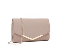 Miss Lulu Clutch Damen Abendtasche Elegante Kettentasche Damen Tasche Clutch Bag Handtasche Hochzeit Umhängetasche Mädchen klein Umhängetasche