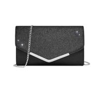 Miss Lulu Clutch Damen Abendtasche Elegante Kettentasche Damen Tasche Clutch Bag Handtasche Hochzeit Umhängetasche Mädchen klein Umhängetasche