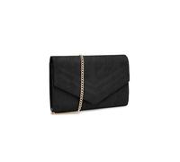 Miss Lulu Clutch Damen, Elegante Envelope Pochette, Vegan Wildleder Handtasche Klein Clutch Umschlag Crossbody Schultertasche Tasche Abendtasche