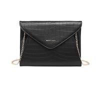 Miss Lulu Clutch Damen Umschlag Abendtasche Crossbody Tasche Hochzeit Frauen Umschlag Kette Leder Synthetik