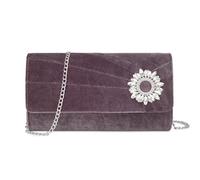 Miss Lulu Clutch und Clutches - Handtasche mit Kettenriemen - Damen Crossbody Bag für Hochzeitszeremonie (kein echtes Leder)