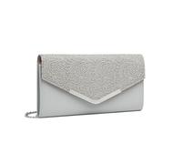 Miss Lulu Damen Clutch Elegante Umschlag Abendtasche mit Kette Hochwertige Handtasche für Hochzeit Party und Abschlussball