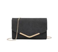 Miss Lulu Damen Clutch Elegante Umschlag Abendtasche mit Kette Hochwertige Handtasche für Hochzeit Party und Abschlussball