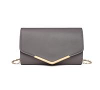 Miss Lulu Damen Clutch Elegante Umschlag Abendtasche mit Kette Hochwertige Handtasche für Hochzeit Party und Abschlussball