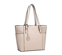 Miss Lulu Damen Handtasche Groß Taschen Shopper Tasche für Schule Mode Schultertaschen Tote Bag für Arbeit Freizeit