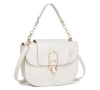 Miss Lulu Damen Handtasche Mittelgroß, Elegante Umhängetasche aus Leder mit Magnetverschluss, Schultertasche & Handtasche für Alltag und Büro
