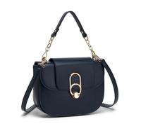 Miss Lulu Damen Handtasche Mittelgroß, Elegante Umhängetasche aus Leder mit Magnetverschluss, Schultertasche & Handtasche für Alltag und Büro